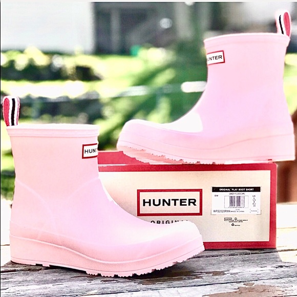 Just In NWT HTF Hunter Original Short Play Boots - Picture 2 of 8